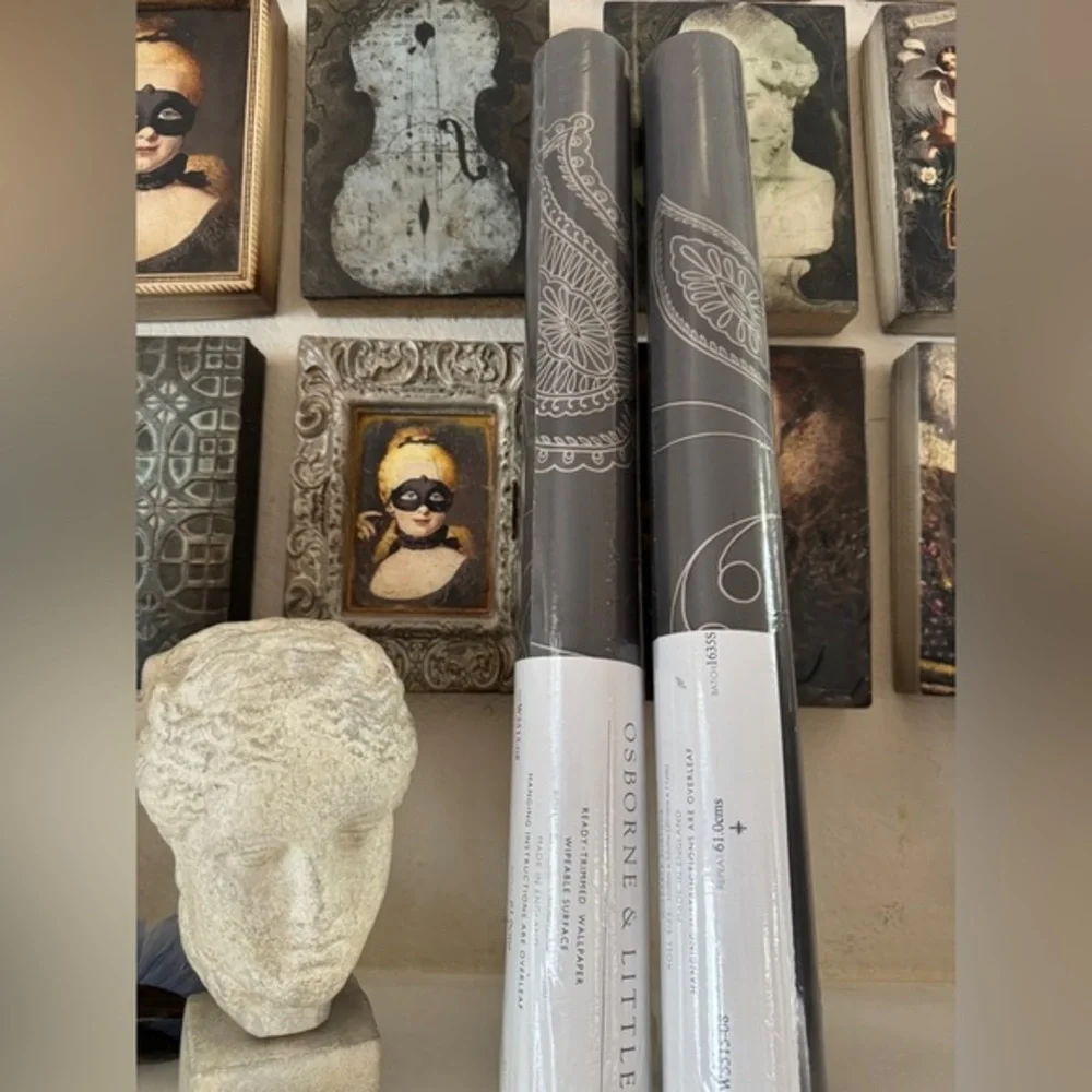 Osborne & Little Ready-Trimmed Wallpaper – Wipeable Surface